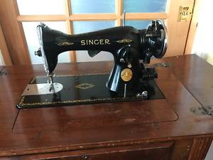 Antique Electric Singer sewing machine