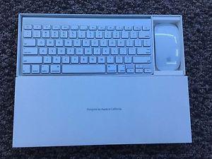 Apple keyboard and mouse
