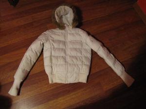 BEAUTIFUL WHITE EXCO GIRL'S WINTER JACKET - EXCELLENT SHAPE