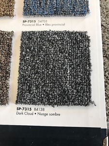 Brand New / High Quality Dark Cloud Carpet ( sqft)