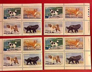 Canada Postage Matched Set, Dogs