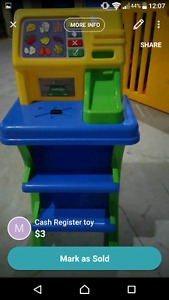 Cash register toy