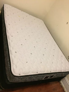 Double mattress, box spring & frame
