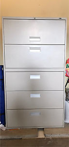 File Cabinet (5 drawer) Perfect Condition