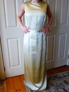 Full length Gold Gown - size 8