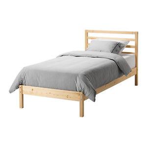 IKEA Tarva single bed frame with slat