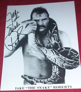 Jake the snake Roberts wwe photo