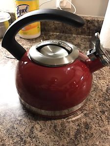 Kitchenaid red kettle