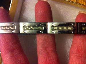 Men's stainless steel bracelet. $65 obo