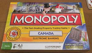 Monopoly Canada Electronic Banking Edition - Factory Sealed