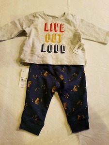 NWT old navy outfit 0-3 months