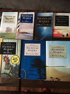 Nicholas Sparks books