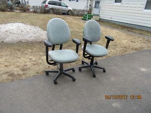Office chair's $15 to $25 each