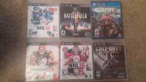 PS3/4 Games For Sale