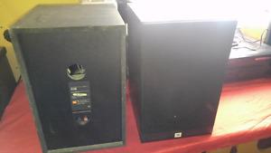 Pair of JBL D38 speakers