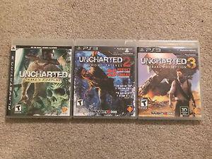 PlayStation3 PS3 games $25 for 3 games