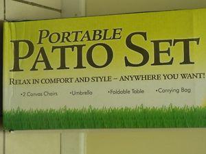 Portable Patio Set
