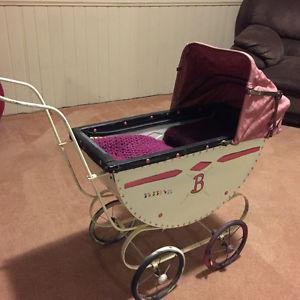 Pram Style Toy Doll Carriage