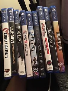 Ps4 games bundle take all for $120 FIRM!!