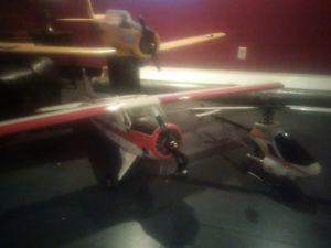 Radio controlled planes and Helicopter