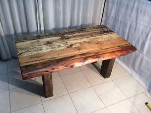 Rustic coffee table,reclaimed barnwood 395$!!!