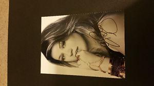 Signed by Kelly Clarkson