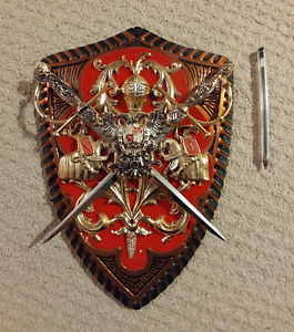 Sword and Shield wall decoration