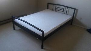 VAASA double bed - frame and memory foam