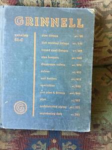 Vintage GRINNELL Catalog #61-C ---Pipe Fittings, Heaters,