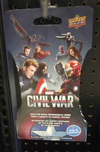 Wanted: Walmart Captain America Civil War Cards
