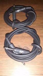 Yorkville 1/4 inch patch cords.Made in Canada. Serviceable