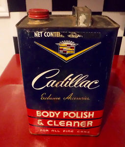 's Cadillac Polish Can