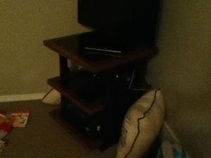wooden tv stand for sale