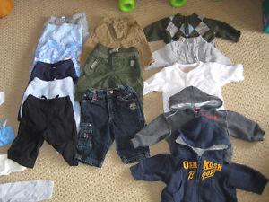 0-3 month baby clothing - $40