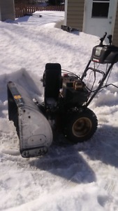 10 hp yardworks snowblower $100