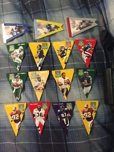 11 Football Playoff Contenders Pennants 