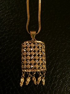 21k gold necklace