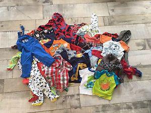42 boys clothing items sizes range from  months