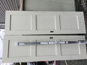 48" three panel sliding closet door