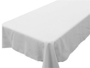 6 Quality, White Table Cloths, like New