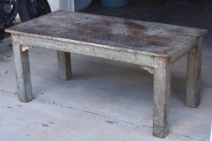 Antique, rustic coffee table
