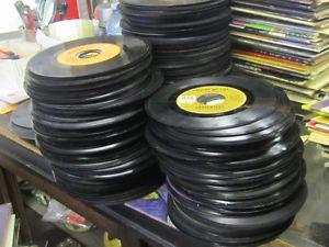 BOXES OF s to s 45 RPM VINYL RECORDS $1.00 EACH !