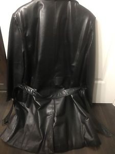 Beautiful Fitted Woman's Insulated black leather jacket