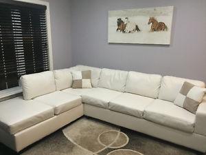 Beautiful cream sectional sofa still with tags