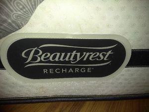 Beautyrest "recharge" king size mattress