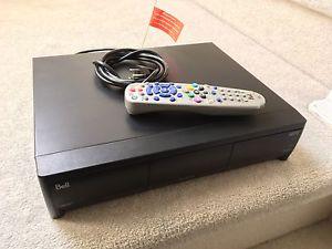 Bell  dual tuner PVR receiver and remote