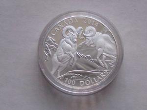  Big Horn Sheep Silver Coin