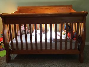 Billy convertible crib and changetable/dresser