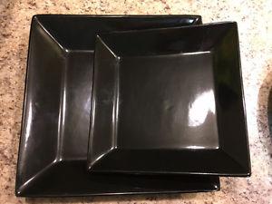 Black dishes for sale $ or best offer