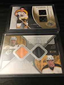 Boston Bruins hockey card lot